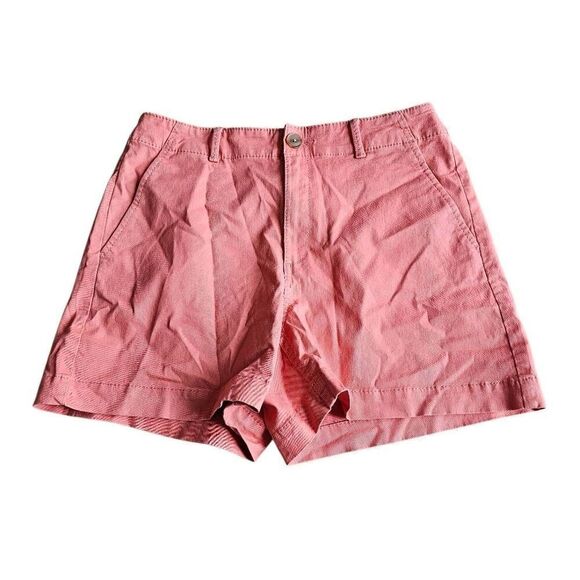 Loft womens Sz 6 coral the washed twill shorts - Picture 1 of 8